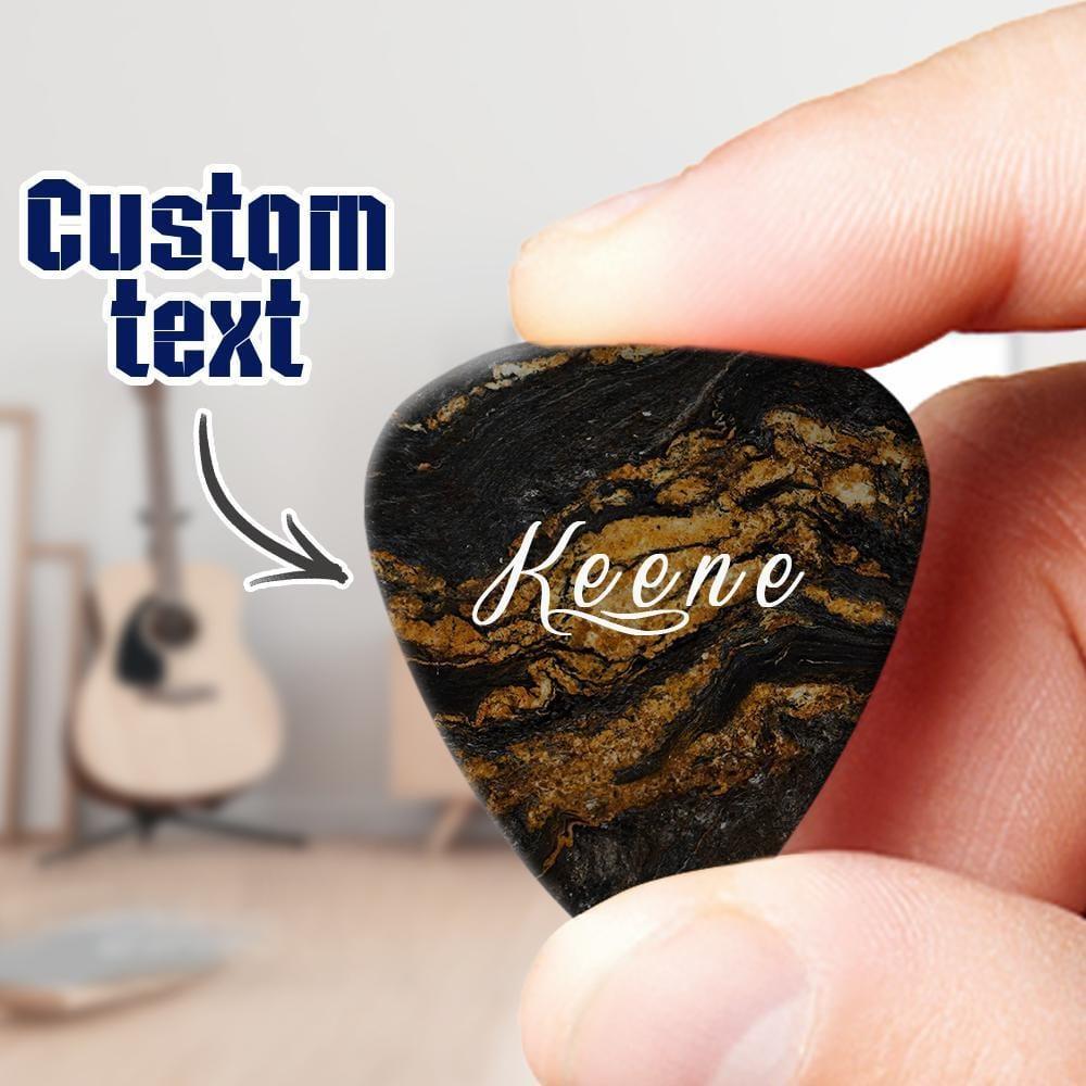 Music Lover Gift Engraved Guitar Pick Gift - 6pcs