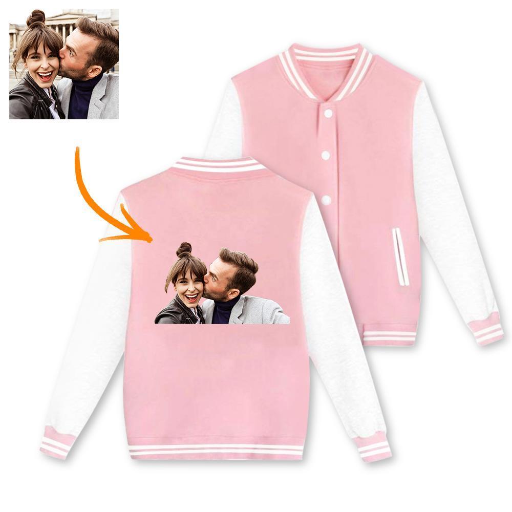 Custom Baseball Jacket Anniversary Gift For Her