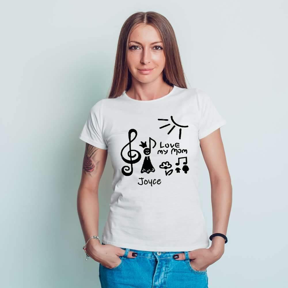 Birthday Gift For Mom Custom T-shirt Mother's Day T-shirt