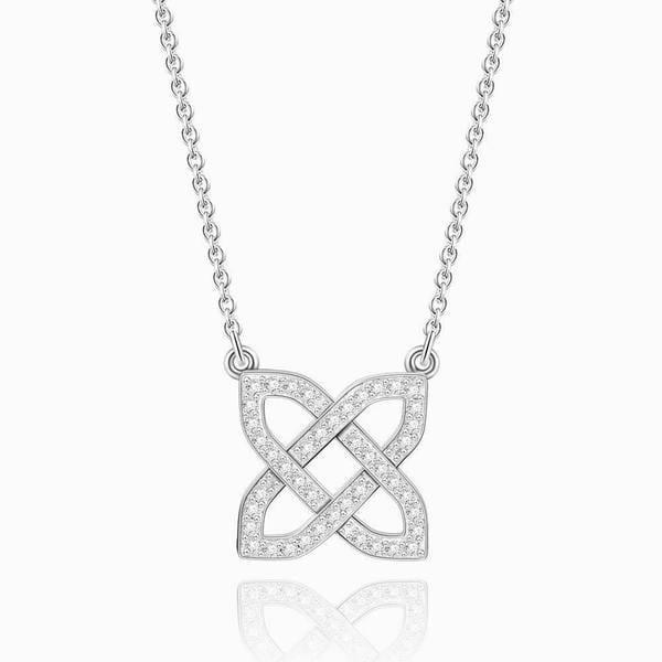 Pure Love Pendant Necklace Gifts for Her Silver