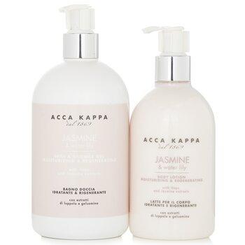 Acca KappaJasmine & Water Lily Body Care Gift Set: 2pcs