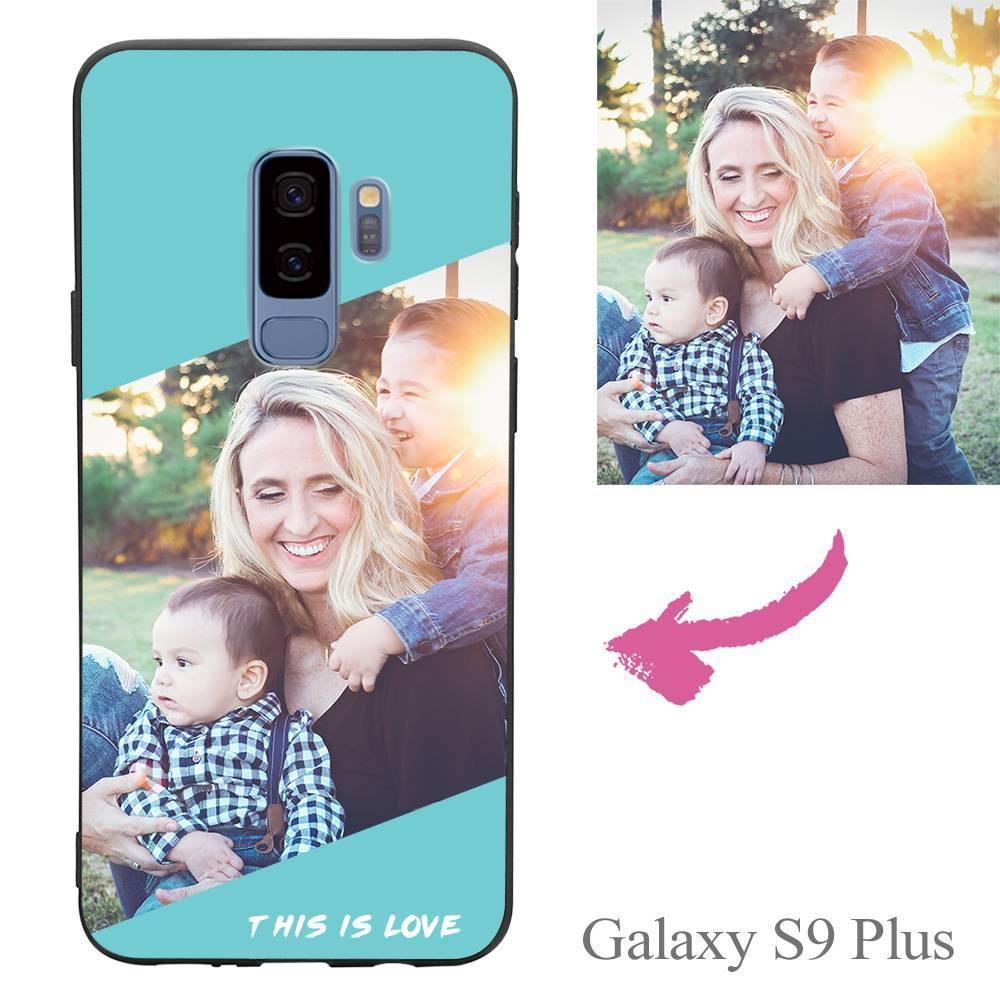 Galaxy S9 Plus Custom This Is Love Photo Protective Phone Case