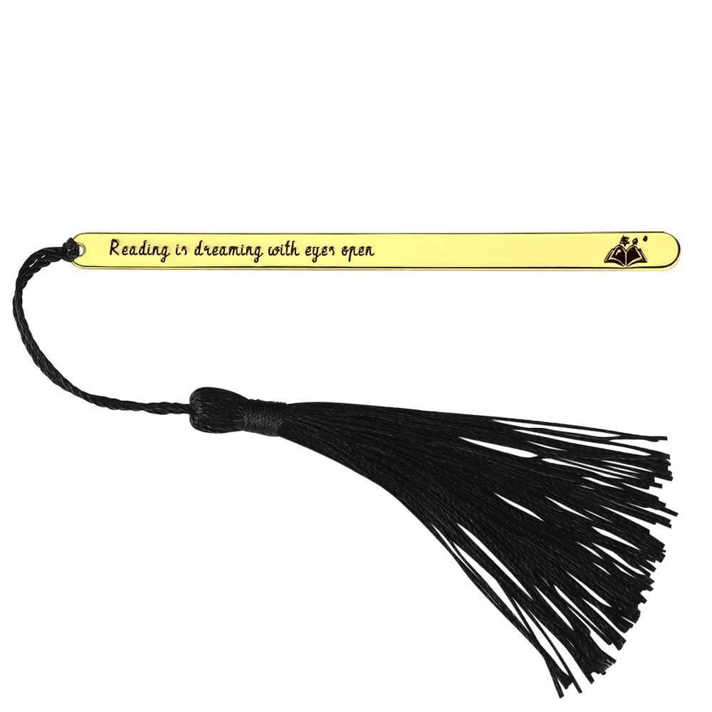 Engraved Bookmark with Tassel Back to School Gifts for Students