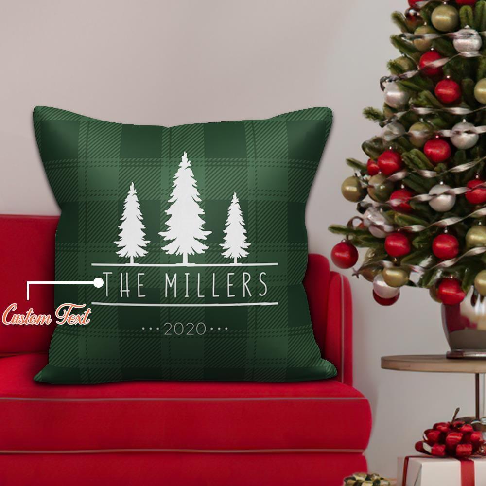 Christmas Gifts Christmas Tree Custom Pillow