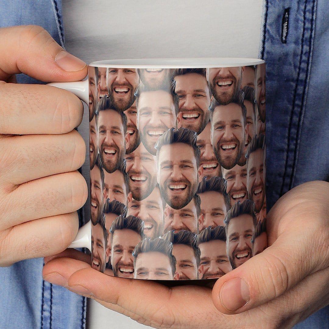 Face Mash Mug Funny Photo Mug Christmas Gift For Boyfriend