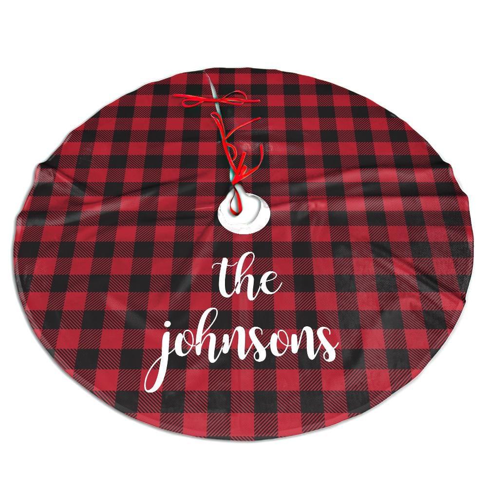 Custom Name Christmas Tree Skirt Christmas Home Decor Christmas Gift