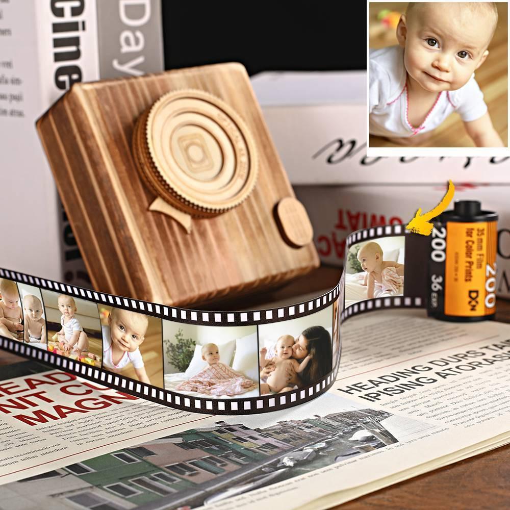 Personalized Multiphoto Colorful Camera Roll Home Decoration Gift for Mom