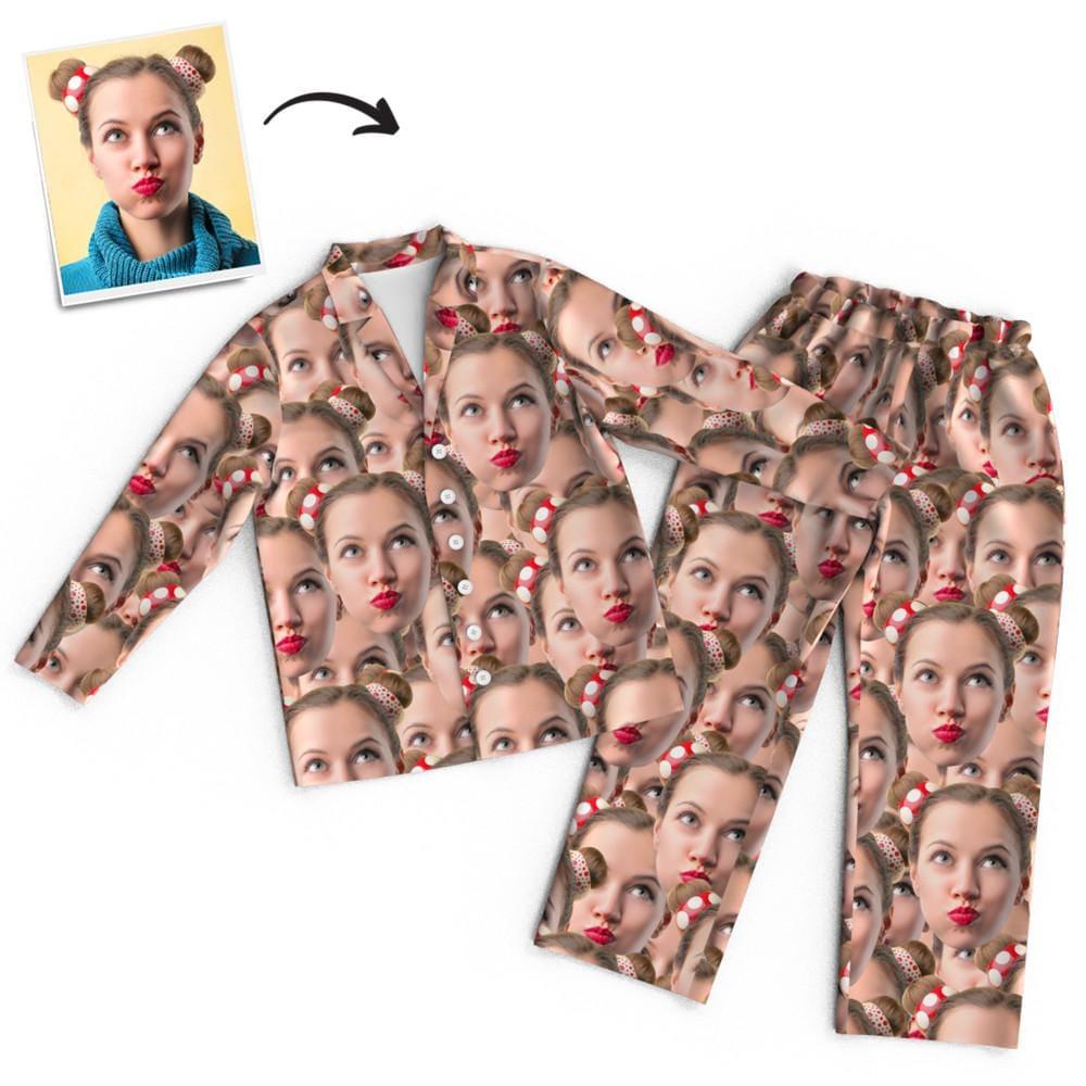 Custom Sleepwear Custom Photo Pajamas Sets Christmas Gifts