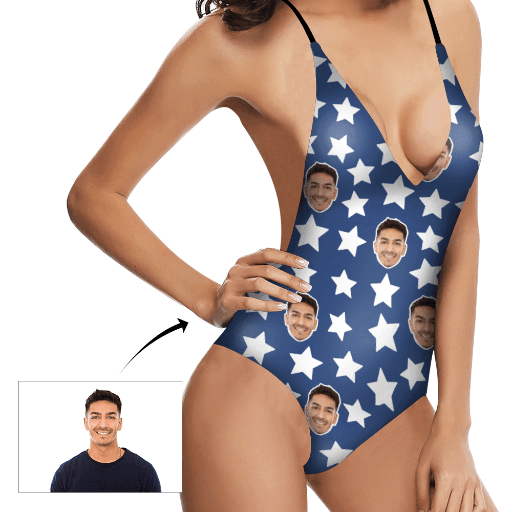 Personalized Bathsuit Personalized Photo Swimwear Summer Gift