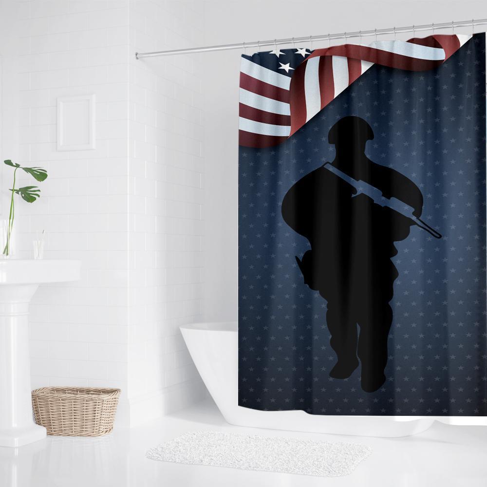 Photo Waterproof Shower Curtain For Hook Shower Curtain