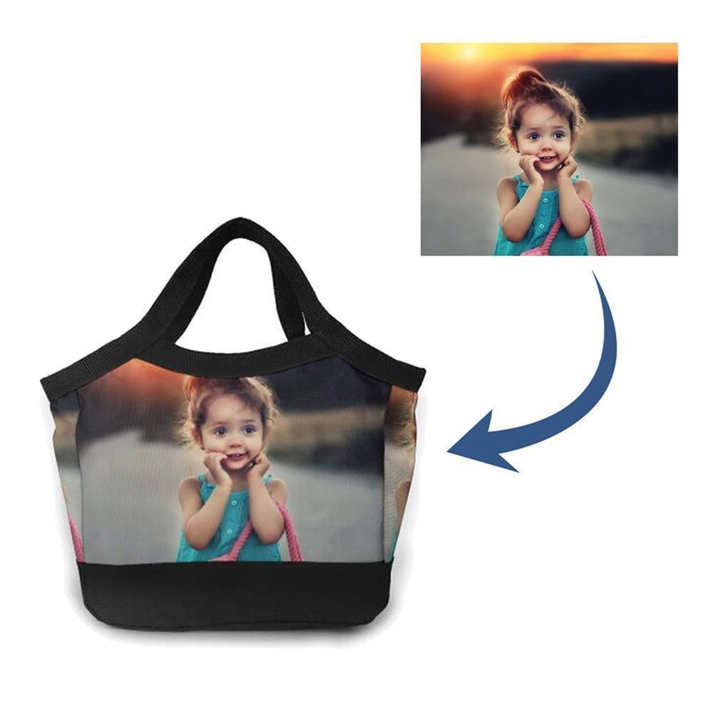 Custom Lunch Bag With Photo Insulation Layer Included