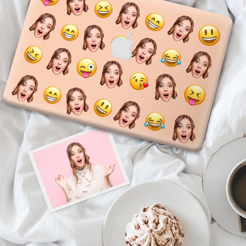 Custom Face Laptop Sticker Laptop Skin Cover Gifts for Friends
