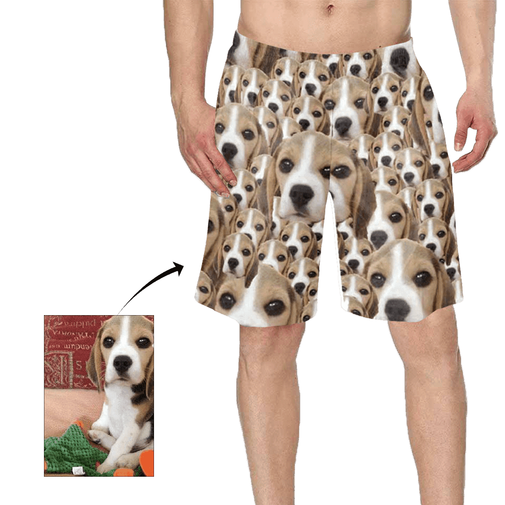 Personalized Swim Trunk Picture Swim Trunks Gift For Him Pet Memorial Gift