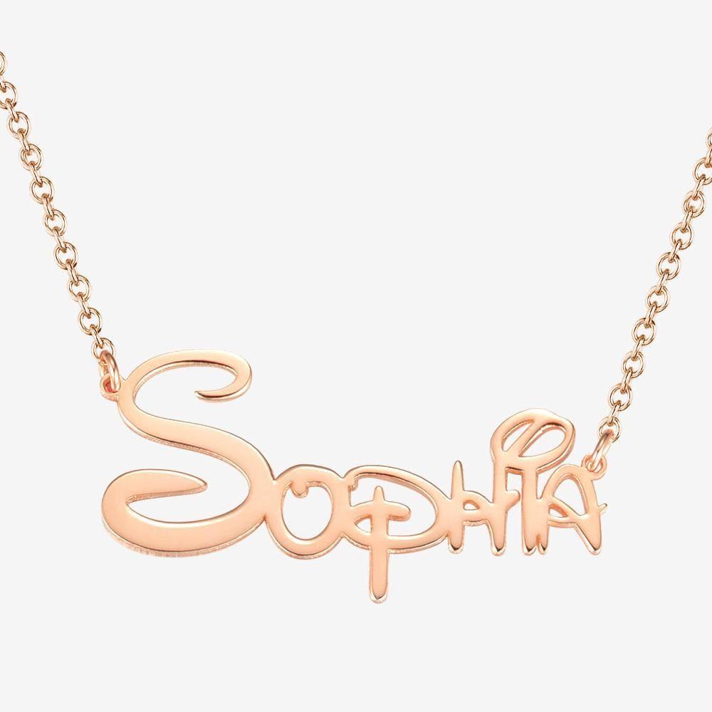 Custom Name Necklace Gifts For Long Distance Girlfriend