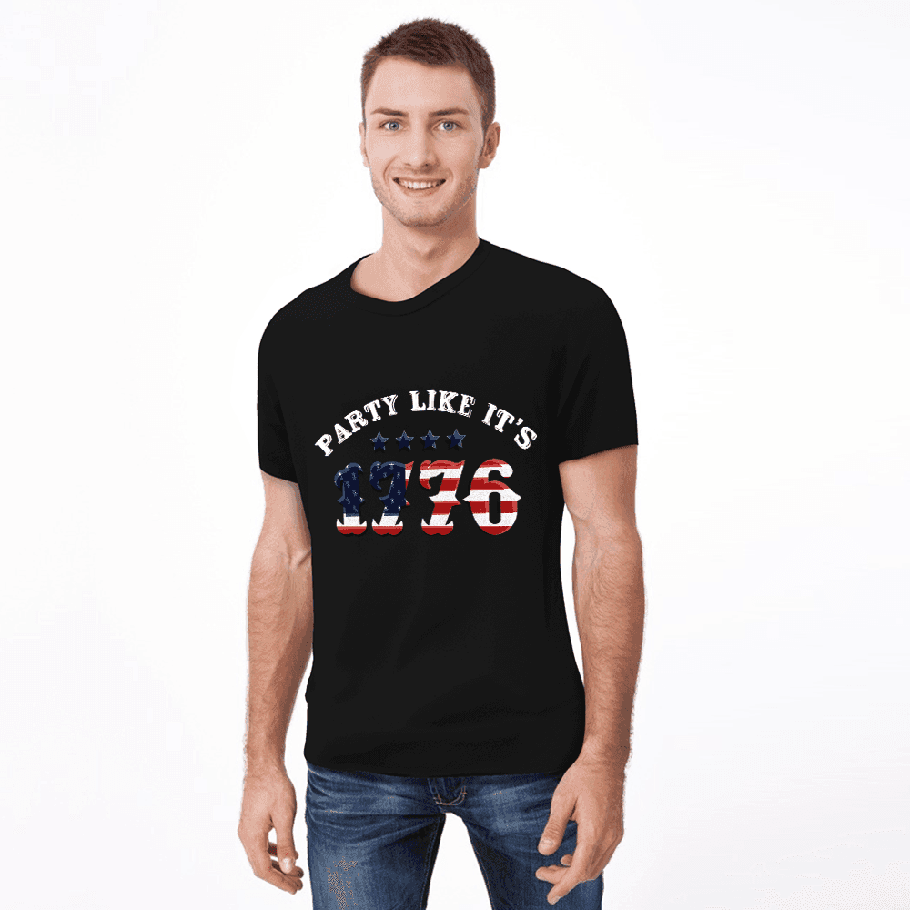Custom Shirt with Face Independence T-shirt for Men and Women July 4th Gifts