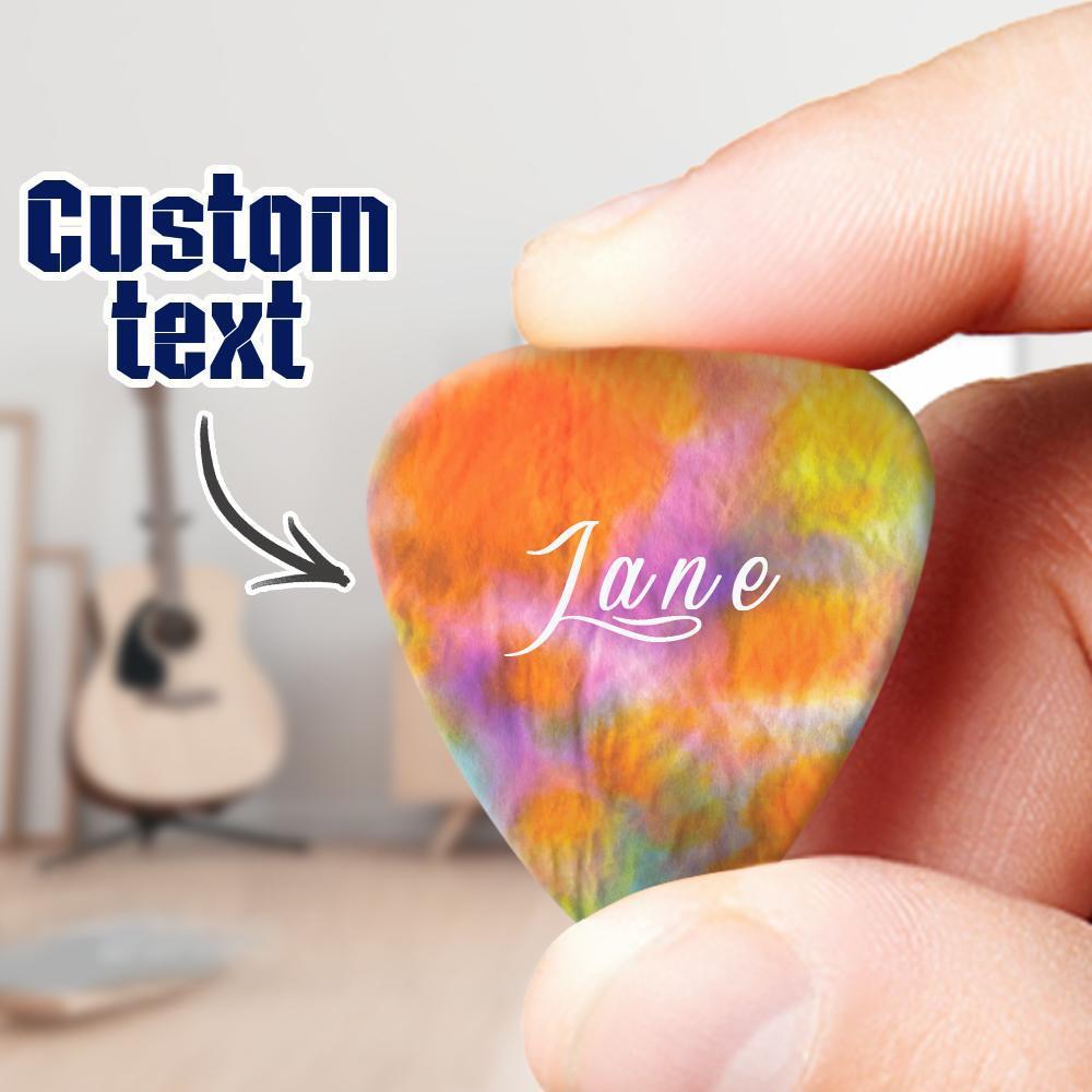 Best Friend Gift Custom Guitar Pick Gift - 6pcs