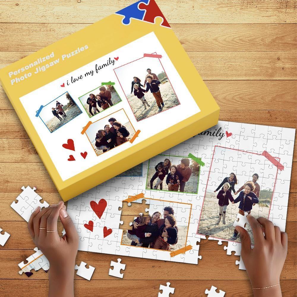 Custom Photo Puzzle Father's Day Gift (35-1000 Pieces)