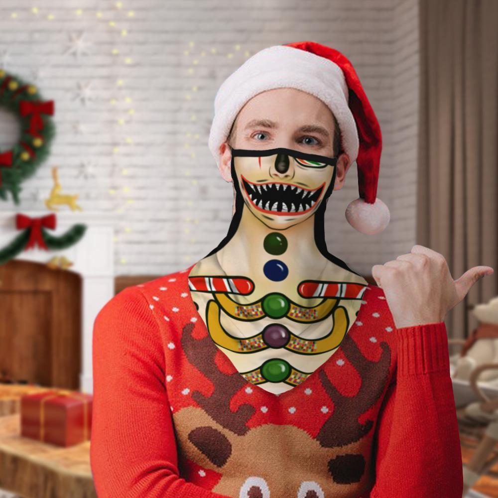 Christmas Face Cover Bandana Face mask Face Scarf Funny Christmas Gift For Him