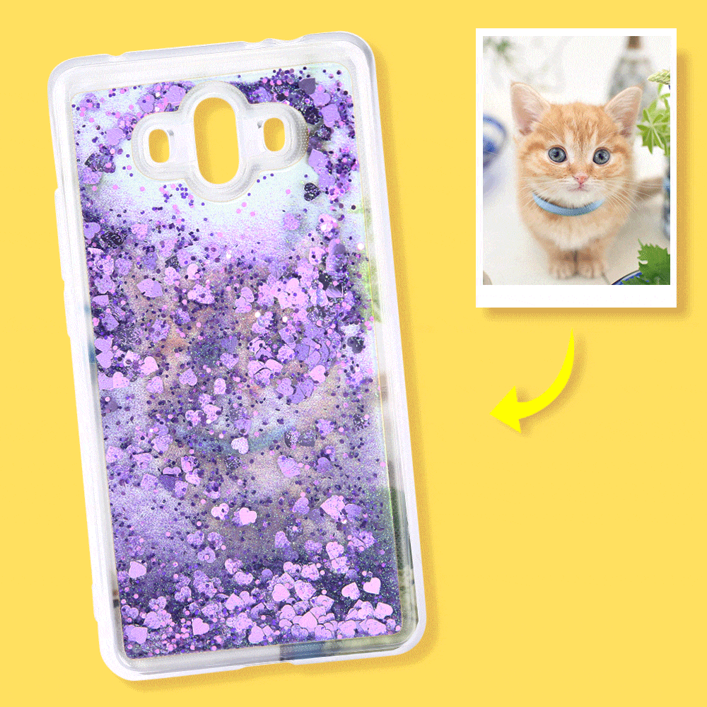 Huawei Mate10 Custom Quicksand Photo Phone Case