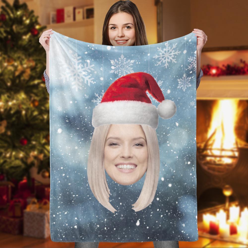 Christmas Custom Blanket Christmas Gifts for Wife