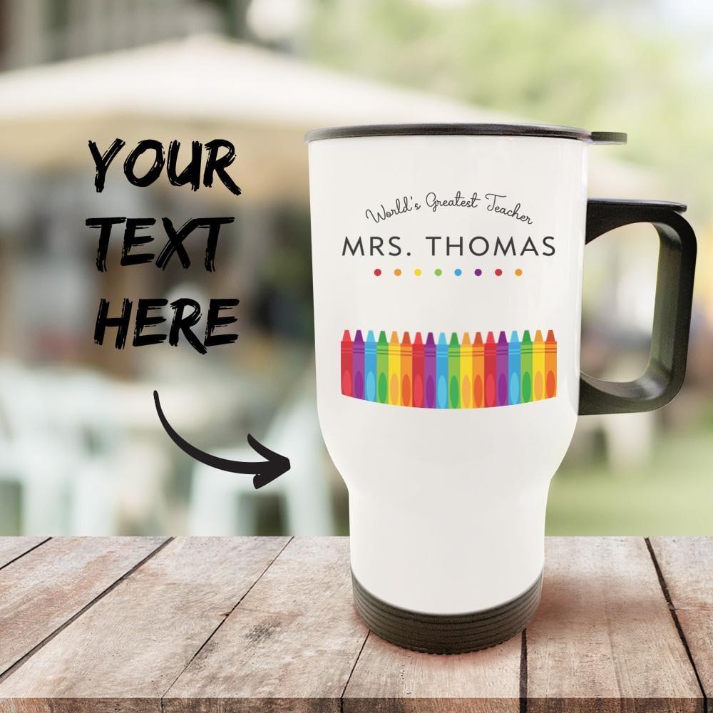 Back to School Gifts Car Cup with Name - 400ml