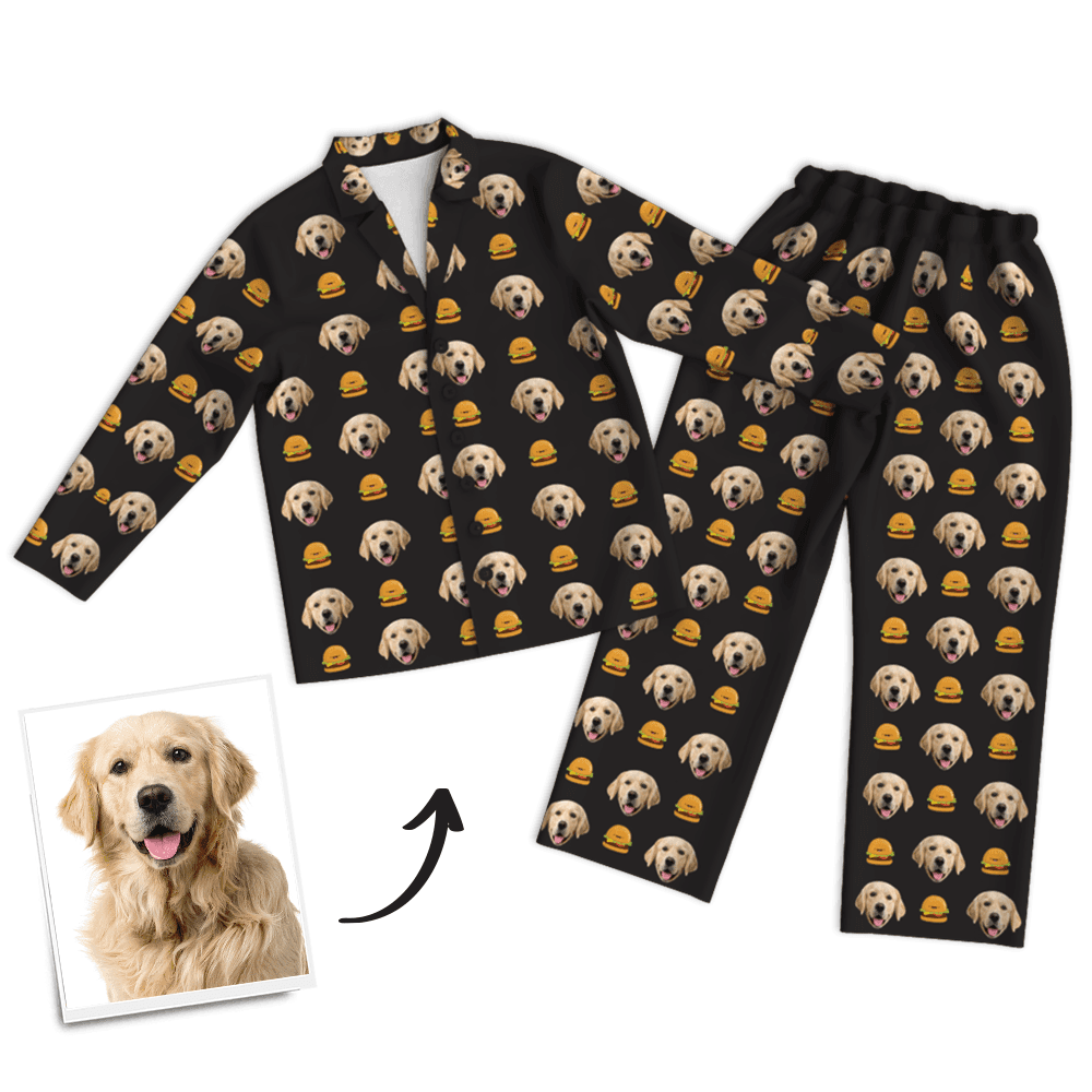 Custom Photo Pajamas Sets Gifts For Dog Owner Pet Memorial Gifts