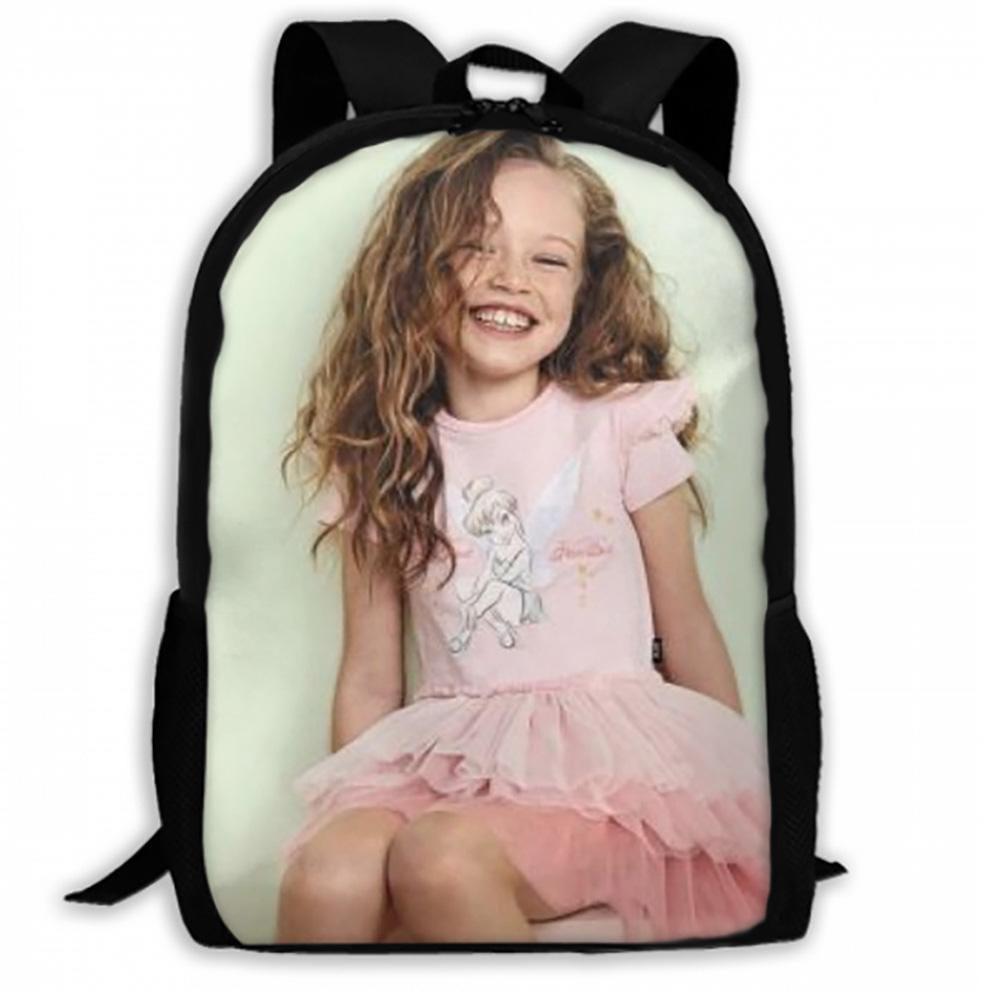 Photo Bag For School Custom Backpack Little Girl