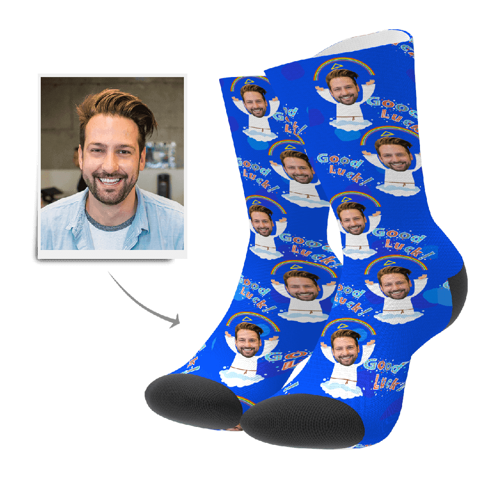 Thank You Gift Custom Socks Gift For Doctor - Angel