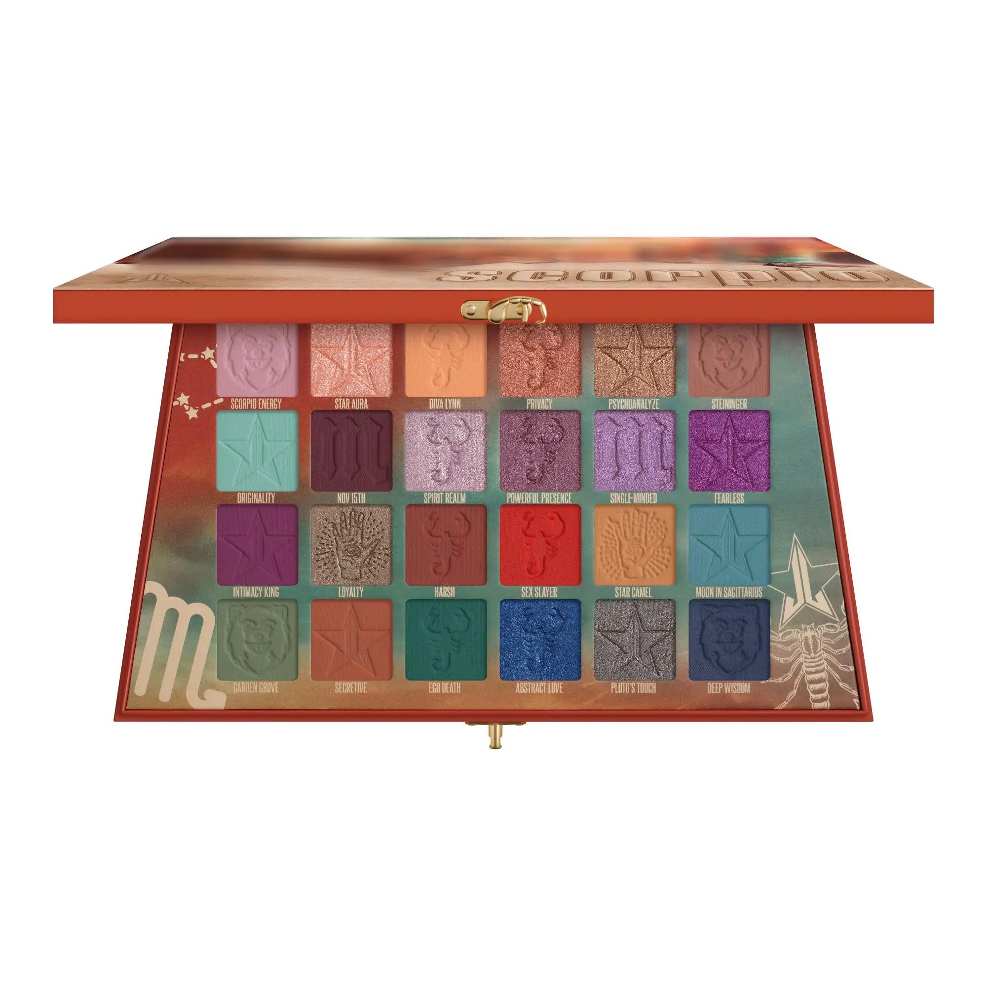 Scorpio Palette - Matte, Metallic & Shimmer Eyeshadow Palette