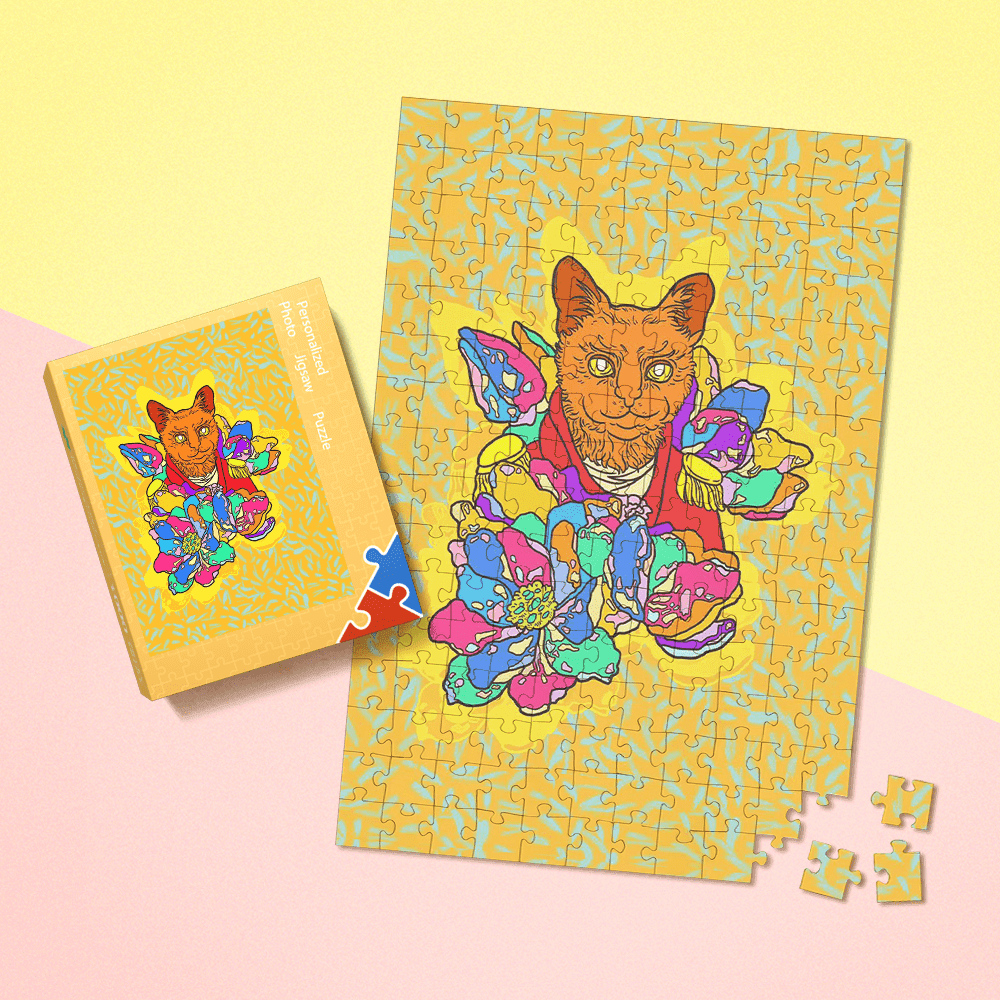 Personalized Funny Puzzle Funny Cat Puzzle Gifts For Pet Lovers