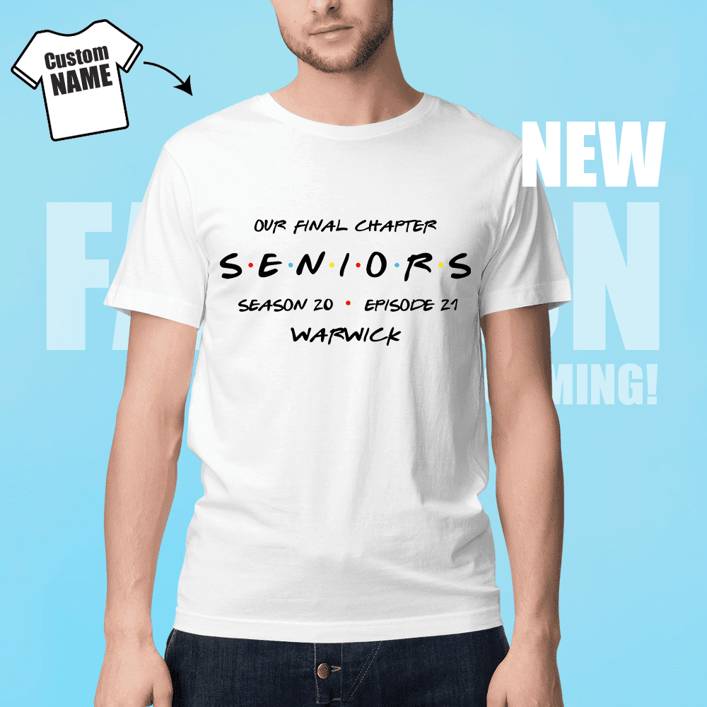 Personalized Shirt Graduation Gift Our Final Chapter