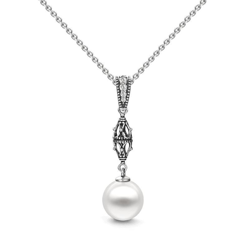 Ethnic Style Necklace With a Pearl Gifts for Her