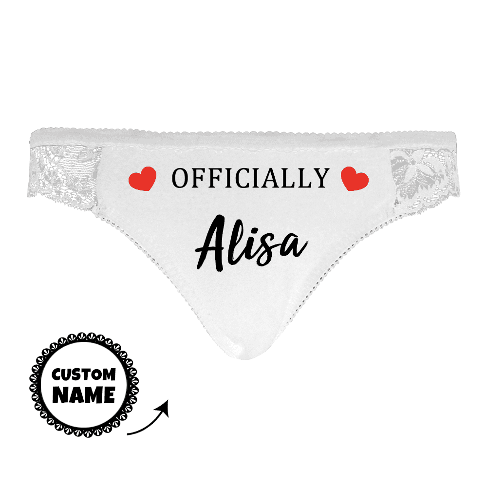 Custom women's Underwear Personalized Panties Best Gifts for Girfriend