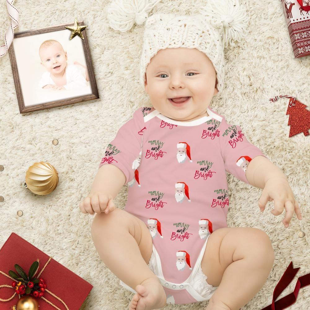 Custom Christmas Newborn Onesie Infant Christmas Outfit Baby Christmas Gifts