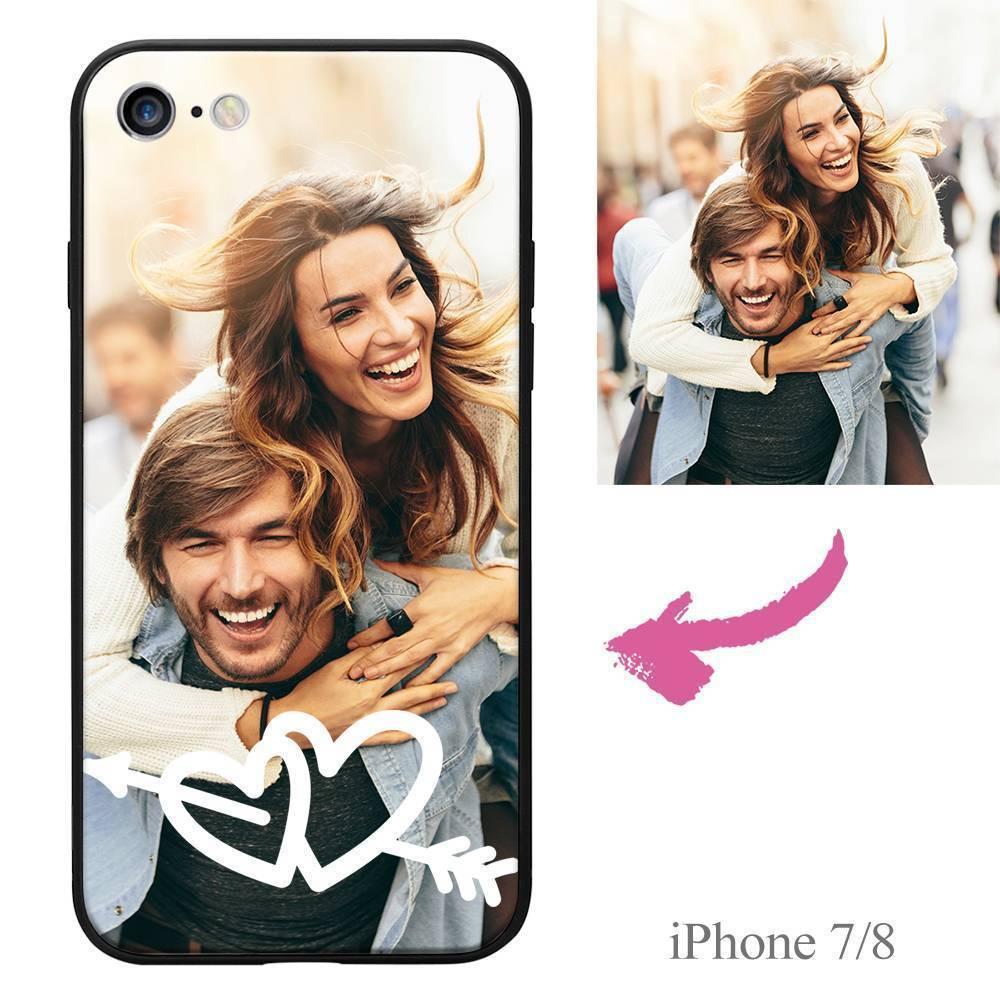 iPhone7/8 Custom Love Photo Protective Phone Case