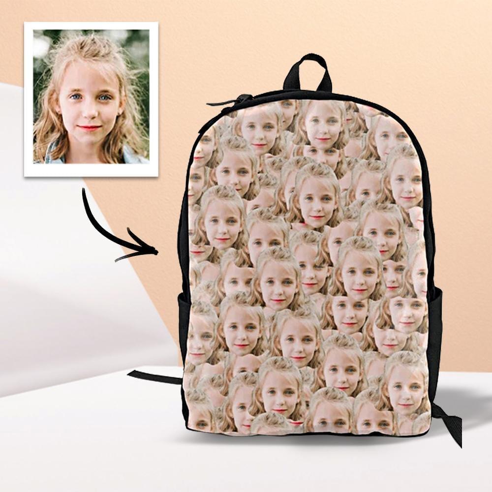 Personalized Backpack With Face First Day Of School Gifts