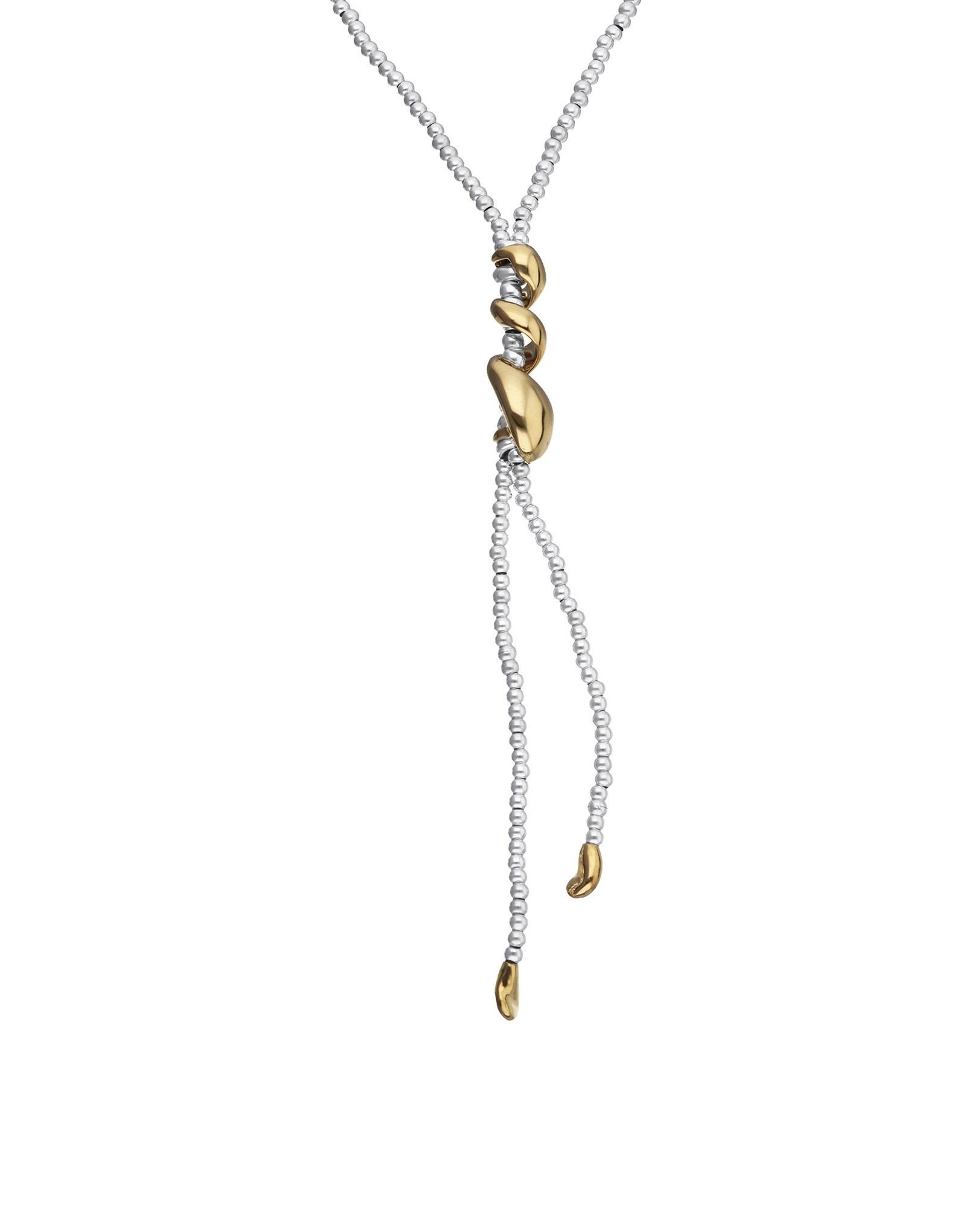 Long beaded necklace