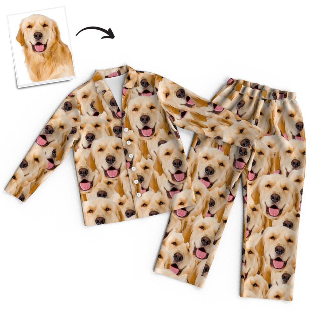 Custom Face Pajamas Dog Face Pajama Pet Memorial Gifts